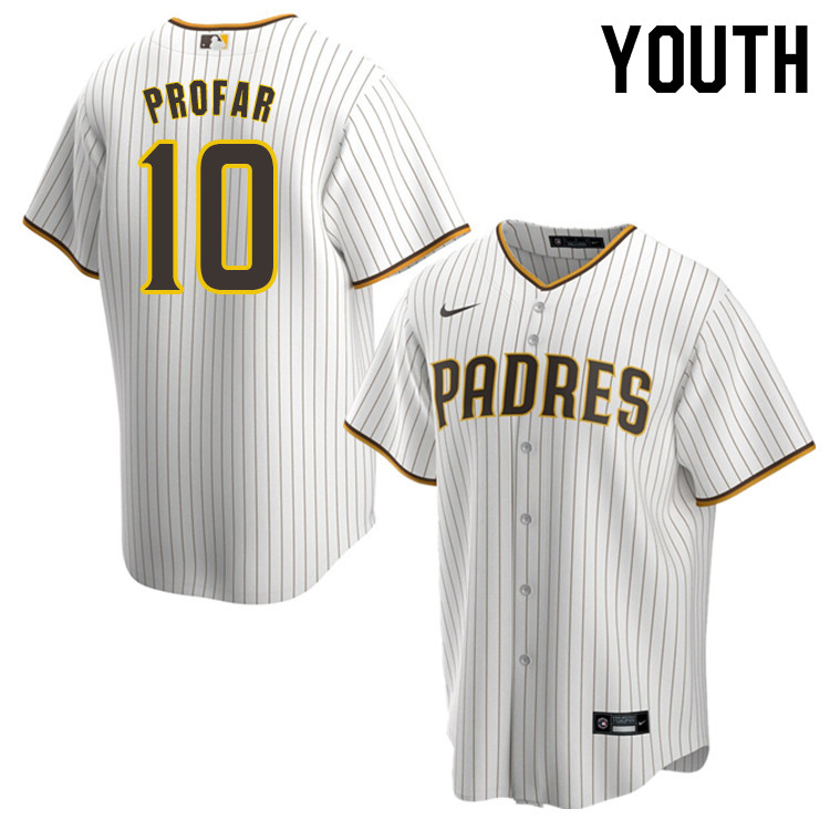 Nike Youth #10 Jurickson Profar San Diego Padres Baseball Jersey Sale-White